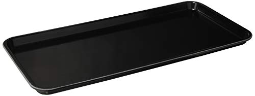 Cambro 918MT110 9" x 18" Black Fiberglass Market Tray