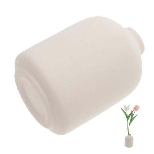 Cabilock Modern Ceramic Vase for Home Decor Minimalist Aesthetic Flower Vase for Living Room Bedroom and Centerpieces Chic Matte Finish for Elegant Flower Arrangements