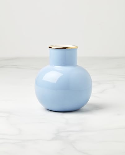 Kate Spade New York Blue Make It Pop Small Vase, 0.68 - color: Blue