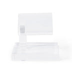 Oirlv Acrylic Jewelry Display Single Watch Stand for Men Acrylic Bracelet Watch Holder for Women (Clear) - color: Transparent YJ12601