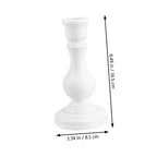 ULTECHNOVO Nordic Simple Candleholder Set Minimalist Desktop Decor for Dining Room and Living Room Elegant Design for Home Centerpiece