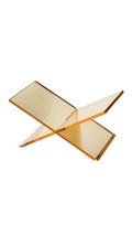 Women's Lucite Book Stand Gold