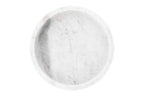 Creative Co-Op Minimalist Round Carved Marble Tray or Charcuterie Board, White - size: 8"