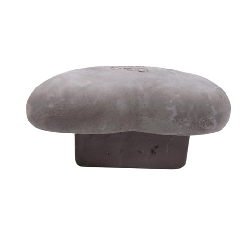 Wowser Heart Shaped Memorial Stone, Sympathy Gift, Remembrance Garden Accent, 6 Inches (Dad)
