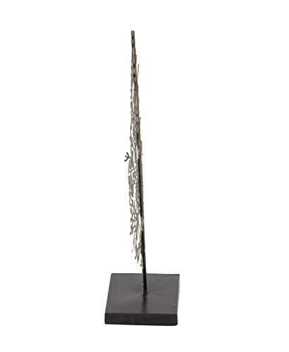 Deco 79 Metal Tree Decorative Sculpture Home Decor Statue, Accent Figurine 11" x 4" x 16", Gold