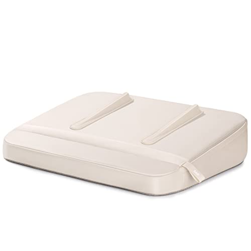 SAIJI Computer Lap Desk with Pillow Cushion,Ultra Lightweight Portable Computer Stand Desk for Couch, Bed & Chair - size: Mediuml
