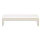 IRIS USA, Inc. Computer, Laptop, TV, Desk Top Riser, Ergonomic PC Monitor Stand, 1-Tier, White
