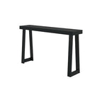 Plank+Beam Solid Wood Console Table, 56 Inch, Sofa Table, Narrow Entryway Table for Hallway, Behind The Couch, Living Room, Foyer, Easy Assembly, Black - color: Black, size: 56" Console Table