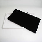 888 Display USA Black Velour Jewelry Pads 5 Pack - Organizer for Jewelry Trays - color: Black