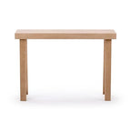 Plank+Beam Solid Wood Console Table, 46 Inch, Sofa Table, Narrow Entryway Table for Hallway, Behind The Couch, Living Room, Foyer, Easy Assembly, Blonde - color: Blonde, size: 46" Console Table