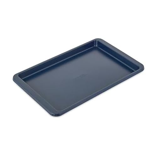 KitchenAid 10x15in Nonstick Aluminized Steel Baking Sheet, Ink Blue - color: Ink Blue, size: 10 x 15 Inch