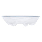 6 Pack Heavy Duty Clear Plastic Plant Saucer Sturdy Pot Tray,Plant Water Catcher Clear Thick Plastic Heavy Duty Plant Sturdy Saucer Drip Trays for pots (6 INCH) - size: 6 INCH
