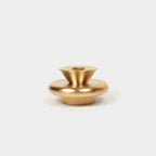 Brass Candle Holder XS: Elegant & Durable Solid Brass | Fits 3/8” Diameter Candles | Home Decor | Dimensions: 1.67” x 0.92”