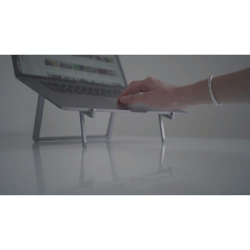 Rain Design 10084 mBar Pro+ Foldable Laptop Stand - Silver - color: Silver, style: mBar Pro+