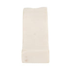 Bloomingville Marble Wave Double Taper Candle Holder, White - color: White