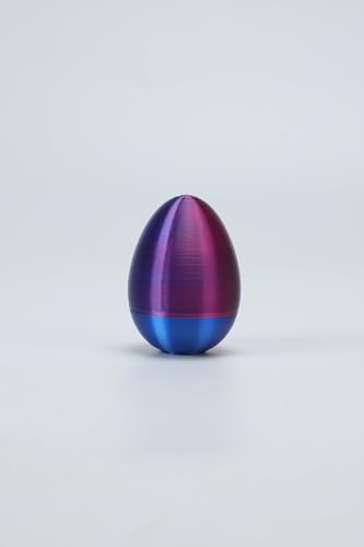 3D Printed Gesture Egg - Friendship & Love Symbol Tabletop Ornament, Heartwarming Home Decor for Bedroom, Living Room, and Office Desk，Purple - color: Purple