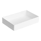 Amazon Basics Rectangular Plastic Desk Organizer Bundle, 3 Pieces Letter Tray/Accessory Tray, White - color: White, style: 3 Pieces