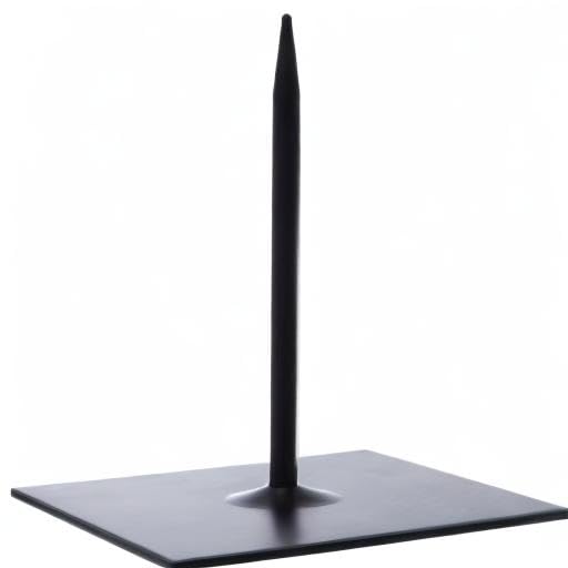 Powertex Black Metal Base for Sculptures