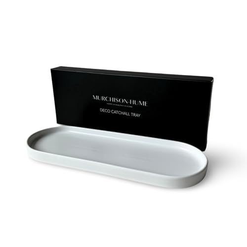 Elegant Ceramic Kitchen Sink Caddy & Bathroom Countertop Tray - Versatile Ceramic Vanity Tray for Home Organization & Decor, Durable & Microwave Safe, 11.8" x 4.1" x 0.8" - size: 11.8" x 4.1" x 0.8"