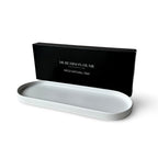 Elegant Ceramic Kitchen Sink Caddy & Bathroom Countertop Tray - Versatile Ceramic Vanity Tray for Home Organization & Decor, Durable & Microwave Safe, 11.8" x 4.1" x 0.8" - size: 11.8" x 4.1" x 0.8"