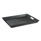 G.E.T. RST-1522-BK Non-Skid Ottoman / Coffee Table Serving Tray, 15" x 20", Black - color: Black, size: 20" x 15" x 2"