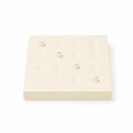 Oirlv Microfiber Diamonds Gemstones Jewelry Display Organize Tray Crystal Beads Holder for Stones Display Organizer Showcase(Beige) - color: Beads Charms P13410