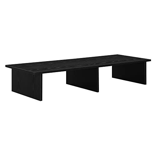 Convenience Concepts Designs2Go TV/Monitor Riser for TVs up to 46 Inches, Black - color: Black, size: Small