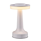 O’Bright Portable LED Table Lamp with Touch Sensor, 3-Levels Brightness, Rechargeable Battery Up to 48 Hours Usage, Night Light for Kids Nursery, Nightstand Lamp, Bedside Lamp (Piano White) - color: Piano White