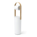 Umbra Bellwood Toilet Paper Stand Holder with Reserve Storage Compartment for 3 Rolls
