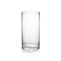 WGVI Quality Thick Weighted Clear Cylinder Glass Vases, 4" W x 8" H, Flower Arrangement Floating Candle Holders Wedding Centerpieces Terrarium Planter Floral Pen Brush Storage Container, 1 Piece - size: 4"x8"H