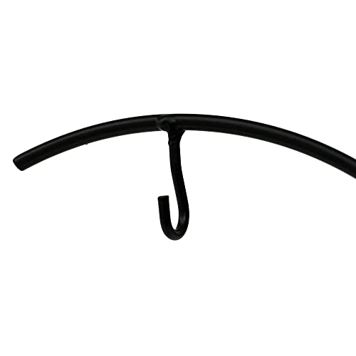 Ornament Display Stand Holder Iron Hanger for Chrismas Hanging Glass Globes (C Shape 1 Pcs)