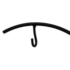 Ornament Display Stand Holder Iron Hanger for Chrismas Hanging Glass Globes (C Shape 1 Pcs)