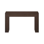 Plank+Beam Grand Console Table, 56 Inch Solid Wood Modern Sofa Table, Narrow Entryway Table for Hallway, Behind The Couch, Living Room, Foyer, Walnut Wirebrush - color: Walnut Wirebrush, size: 56 Inch