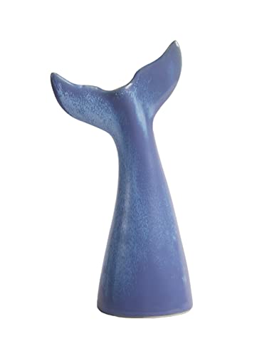 SEINHIJO Ceramic Flower Vase Modern Decor Sculpture Ocean Figurine Statue Table Centerpiece Art for Home Office Gift 11 Inch - size: Large