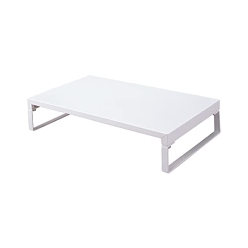 LIHIT LAB Desktop Stand, 9.8 x 15.4 x 3.1 inches, White (A7330-0) - color: White, size: 9.8" x 15.4" x 3.1", style: Single