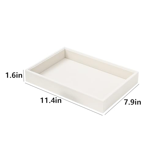 Bedside Organizer Tray, Desktop Storage Tray for Jewelry, Sunglass, Phone, Watch, Perfume,Lipstick, Nightstand Desk-top Catchall Tray, Multi-use Holder Tray for Desk Drawer (Beige 1Grid) - color: Beige Velvet, size: 1 Grid