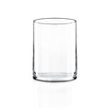 CYS EXCEL Cylinder Clear Glass Vase (H:8" D:6") | Multiple Size Choices Glass Flower Vase Centerpieces | Hurricane Floating Candle Holder Vase - size: H-8" D-6"