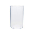 Royal Imports Flower Vase Acrylic Cylinder - Decorative Centerpiece for Home or Wedding - Non Breakable Plastic, 5"X8" Tall Round - Clear - size: 5" x 8" - Single Vase