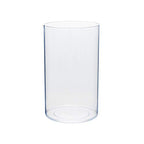 Royal Imports Flower Vase Acrylic Cylinder - Decorative Centerpiece for Home or Wedding - Non Breakable Plastic, 5"X8" Tall Round - Clear - size: 5" x 8" - Single Vase