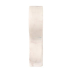 Decorative Abstract Marble Sculptures, Set of 2 Styles, White