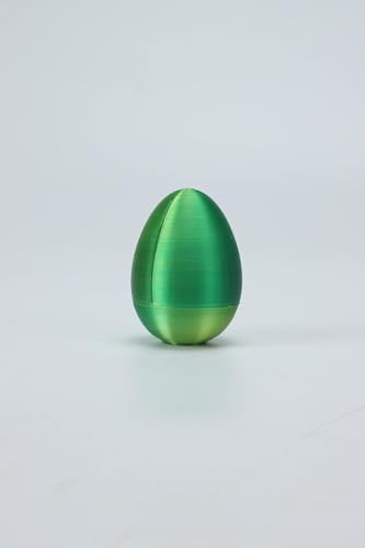 3D Printed Gesture Egg - Friendship & Love Symbol Tabletop Ornament, Heartwarming Home Decor for Bedroom, Living Room, and Office Desk，Green - color: Green