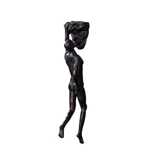 Climbing Man Wall Sculpture – Resin Decor Figure, Modern Art Accent, Black Home Ornament | Unique 3D Hanging Statue Piece, Artistic Abstract Wall Decoration Setup Living Room Bedroom Workplace Design - size: handed rock climbing, style: Black