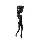 Climbing Man Wall Sculpture – Resin Decor Figure, Modern Art Accent, Black Home Ornament | Unique 3D Hanging Statue Piece, Artistic Abstract Wall Decoration Setup Living Room Bedroom Workplace Design - size: handed rock climbing, style: Black