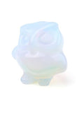 Jovivi Crystal Owl Decor Opalite Healing Stone Crystal Pocket Owls Figurine Statue Hand Carved Polished Natural Gemstone Sculpture Home Office Desk Meditation Gift - color: Opalite
