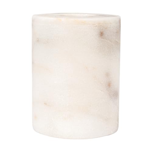 Bloomingville Decorative Marble Taper Candle Holders, Multicolor, Set of 6
