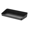Yamazaki Home Tower Space Saving Vanity Tray - 5.25" X 11.75" - Steel - color: Black, size: 5.3" x 11.8" x 2"