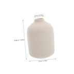 Cabilock Modern Ceramic Vase for Home Decor Minimalist Aesthetic Flower Vase for Living Room Bedroom and Centerpieces Chic Matte Finish for Elegant Flower Arrangements