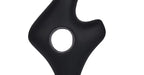 Cruiser’s Caché Modern Abstract Sculpture, Artisan-Made Cast Aluminum with Black Anthracite Finish, Natural Marble Base, 11.75" - color: Modern Abstract 11.75"