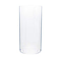 Royal Imports Flower Vase Acrylic Cylinder - Decorative Centerpiece for Home or Wedding - Non Breakable Plastic, 5"X10" Tall Round - Clear - size: 5" x 10" - Single Vase