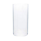 Royal Imports Flower Vase Acrylic Cylinder - Decorative Centerpiece for Home or Wedding - Non Breakable Plastic, 5"X10" Tall Round - Clear - size: 5" x 10" - Single Vase
